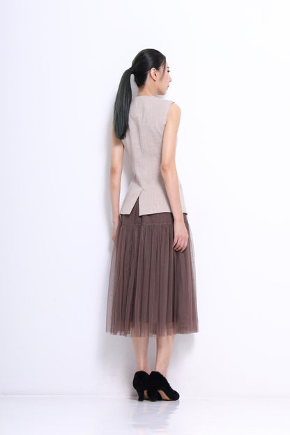 Ellina Flowy Tulle Skirt