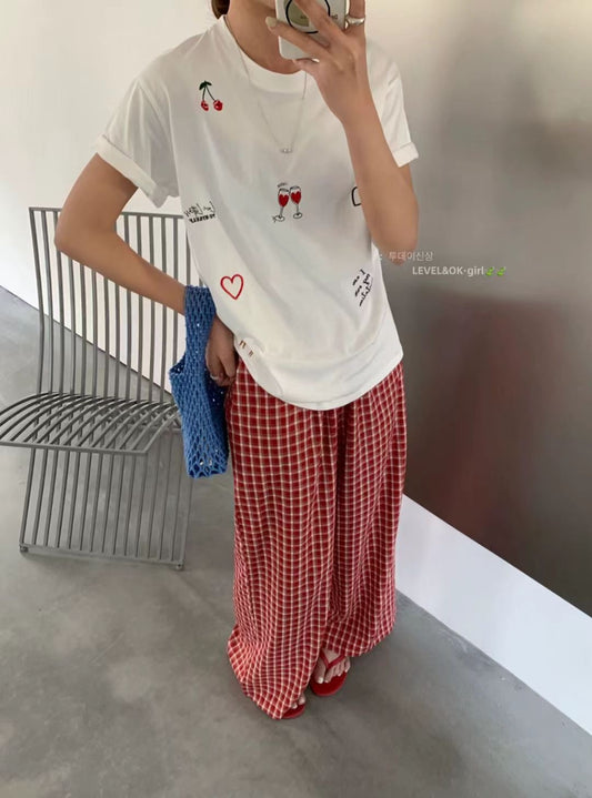 Love Yourself Embroidered Tee