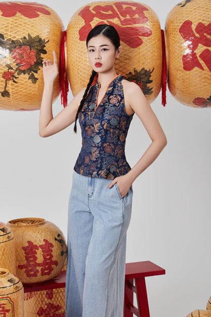 Mandy Wide Legged Denim Jeans