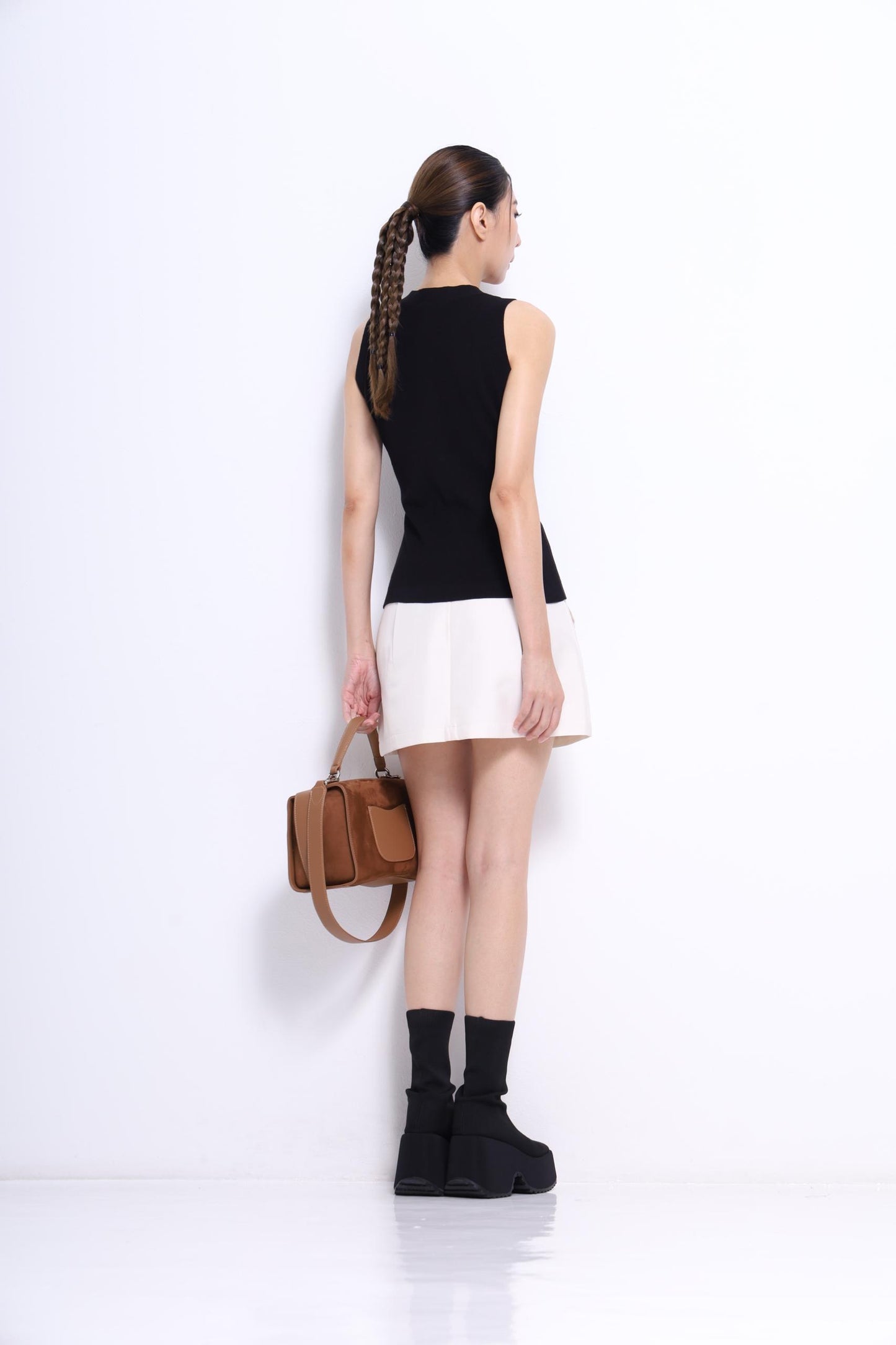 Claira V-Neck Knit Vest