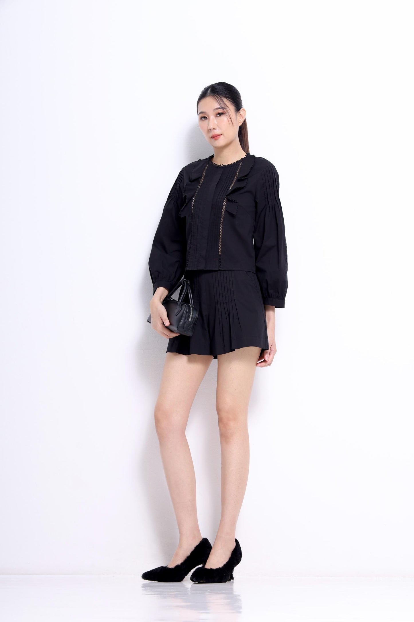 Layla Pleated Ruffle Setwear