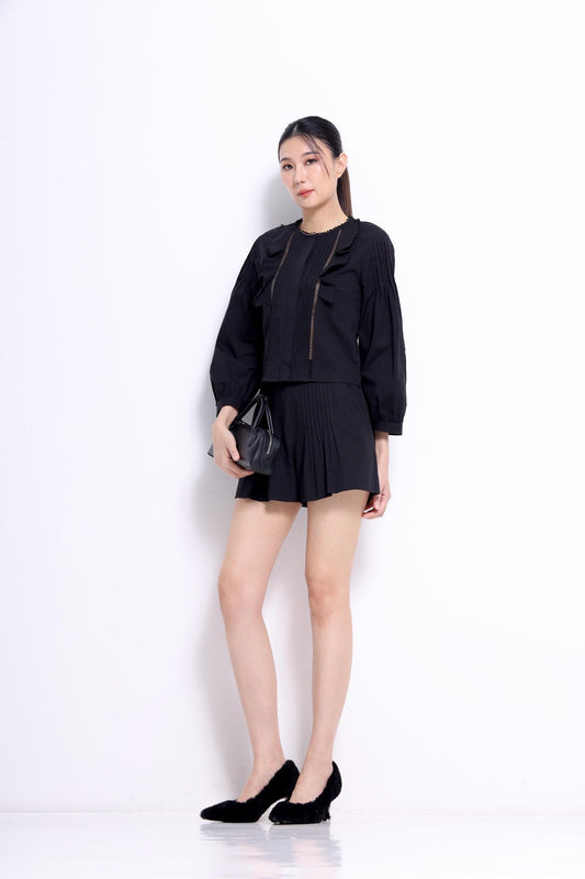 Layla Pleated Ruffle Setwear