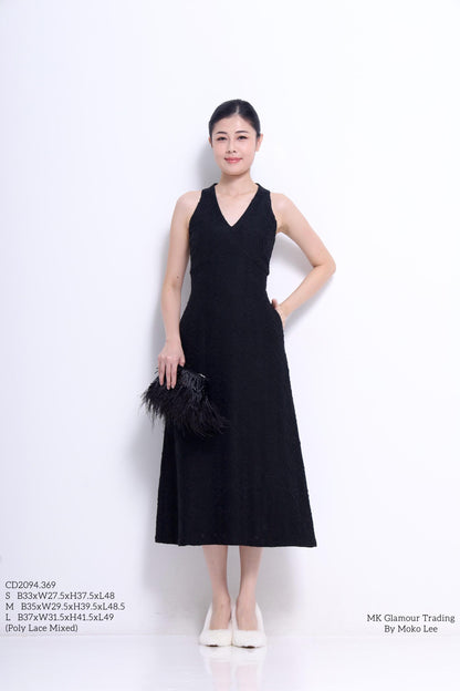 Rosalie V-neck Lace Dress
