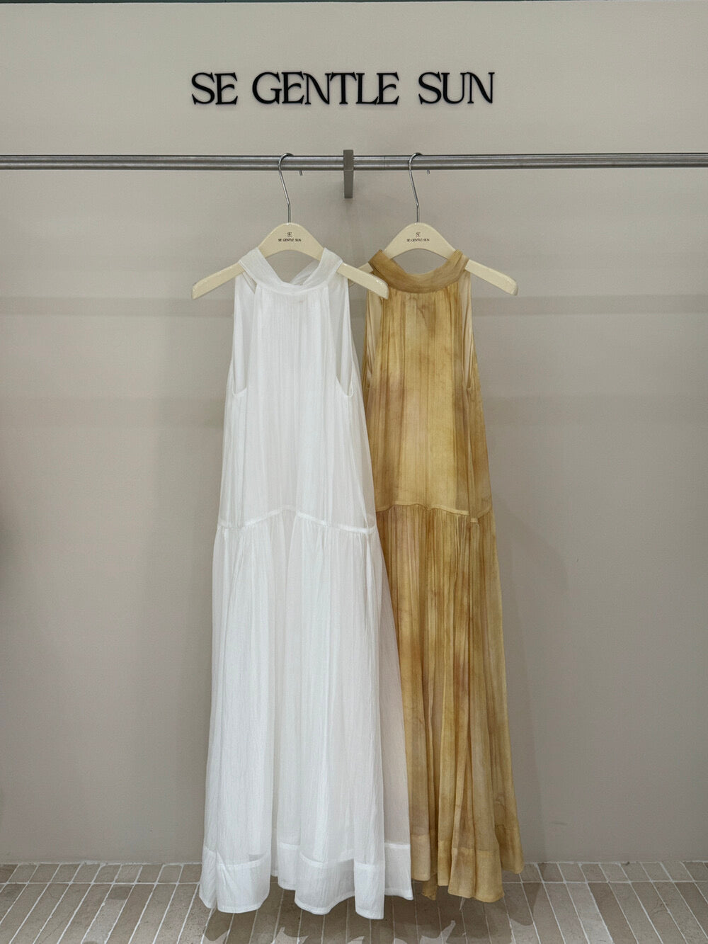 Kylie Summer Halter Dress