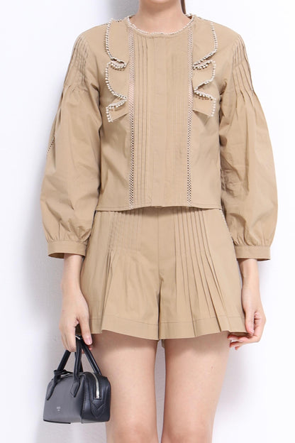 Layla Pleated Ruffle Setwear