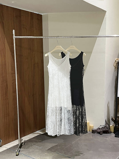 Gracetina Lace Layered Dress