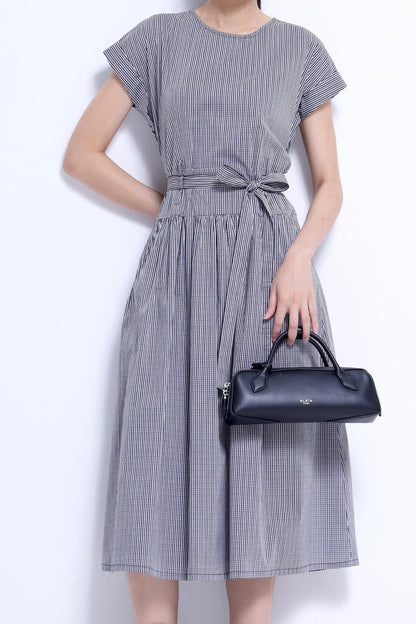 Sarah Waist Tie Midi Dress