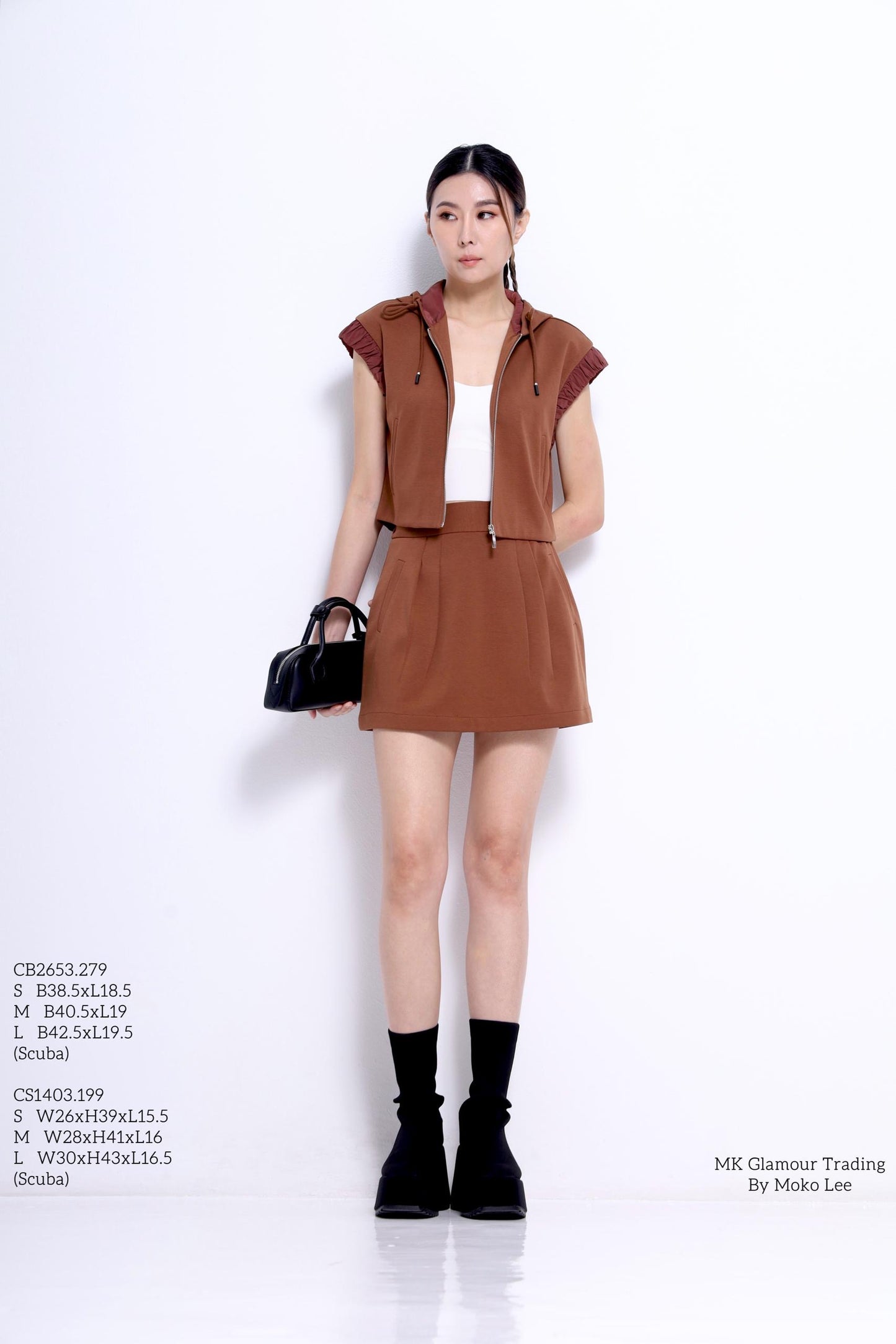 Carly Sporty Mini Skirt