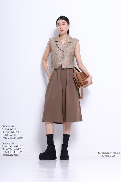 Jen Ultra Comfy 5 Quarter Culottes