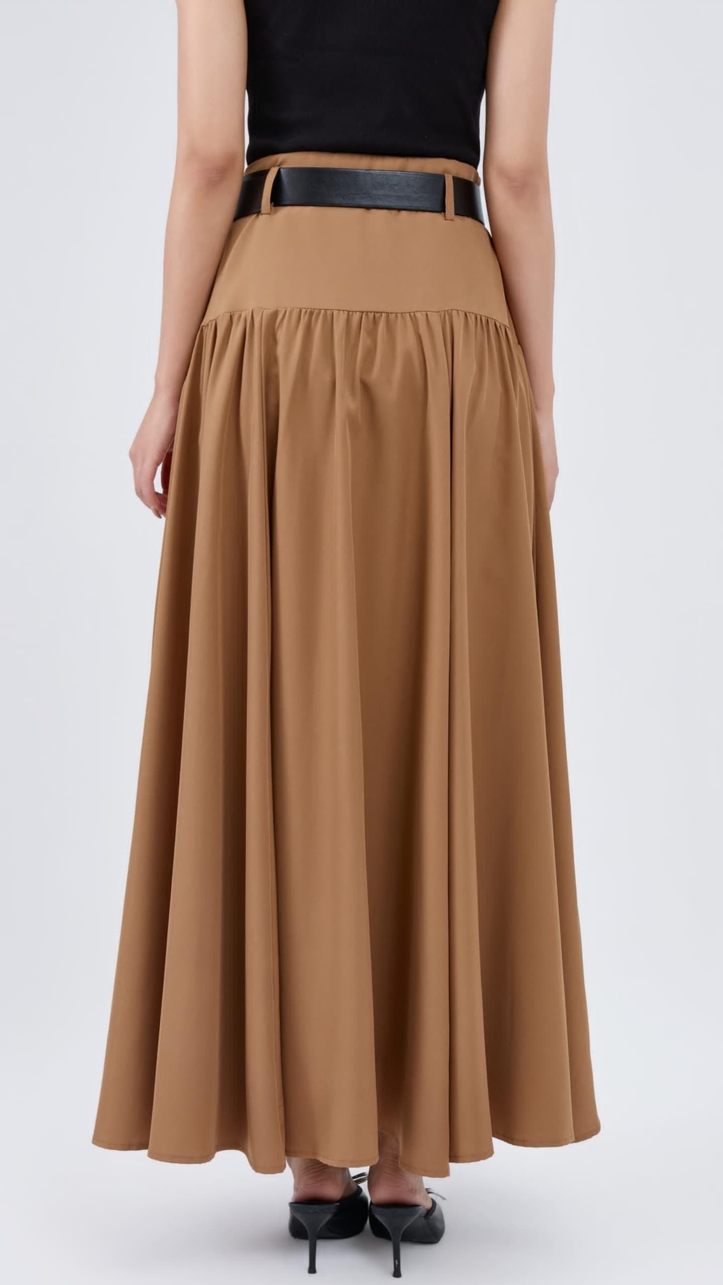 Ziri Tencel Maxi Skirt