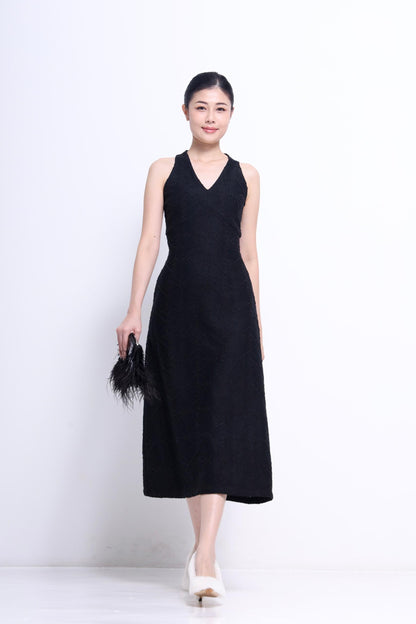Rosalie V-neck Lace Dress