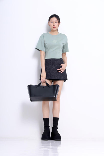 Trish Rose Beaded Scuba Tee