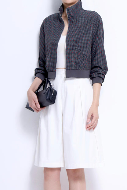 Hera Bermuda Pleated Shorts
