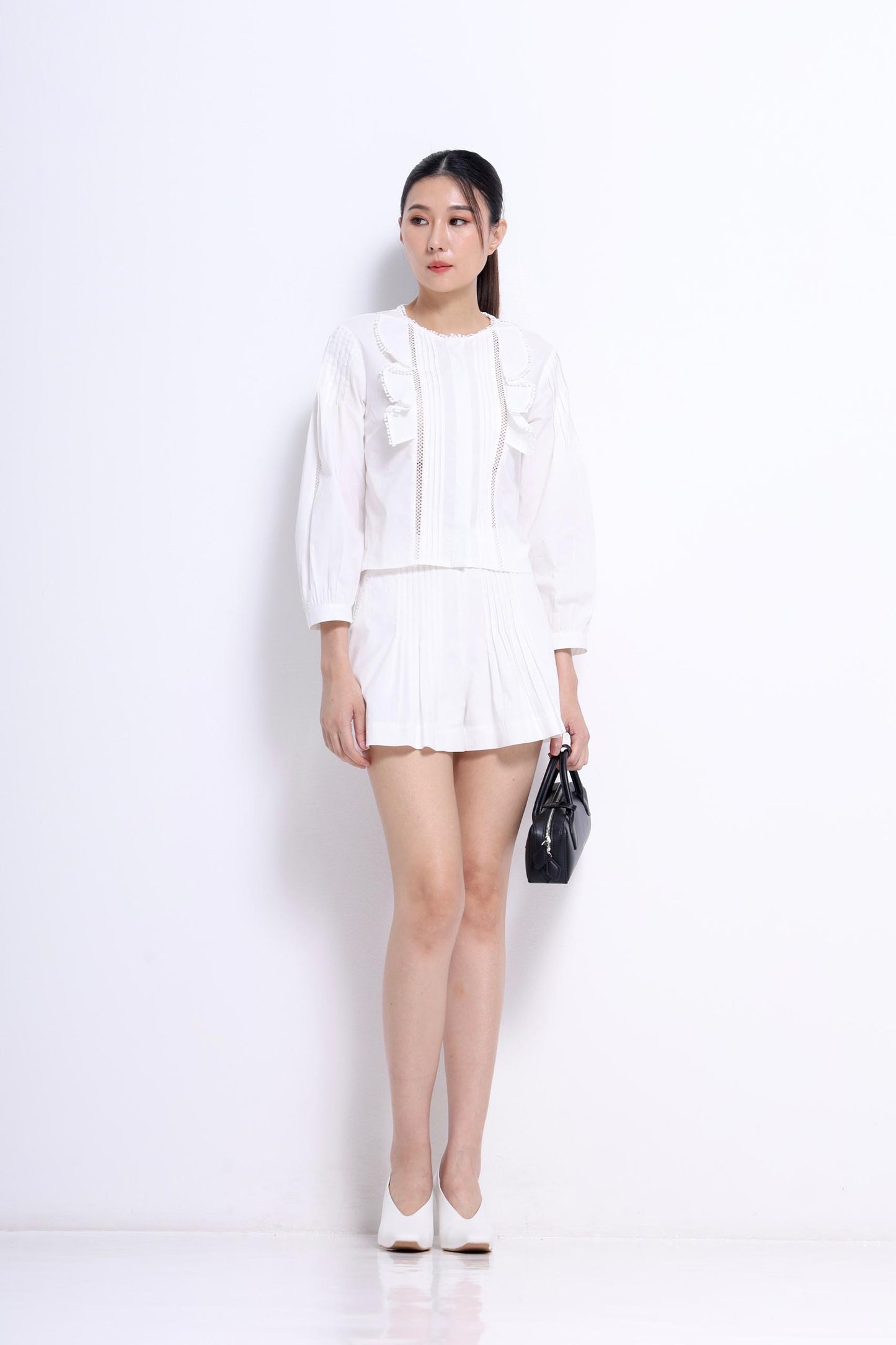 Layla Pleated Ruffle Setwear
