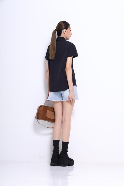 Riya Oversized Shirt with Pockets