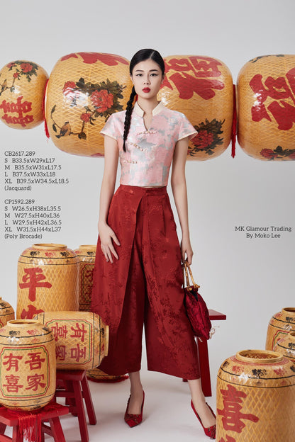 Yun Orient V-neck Blouse