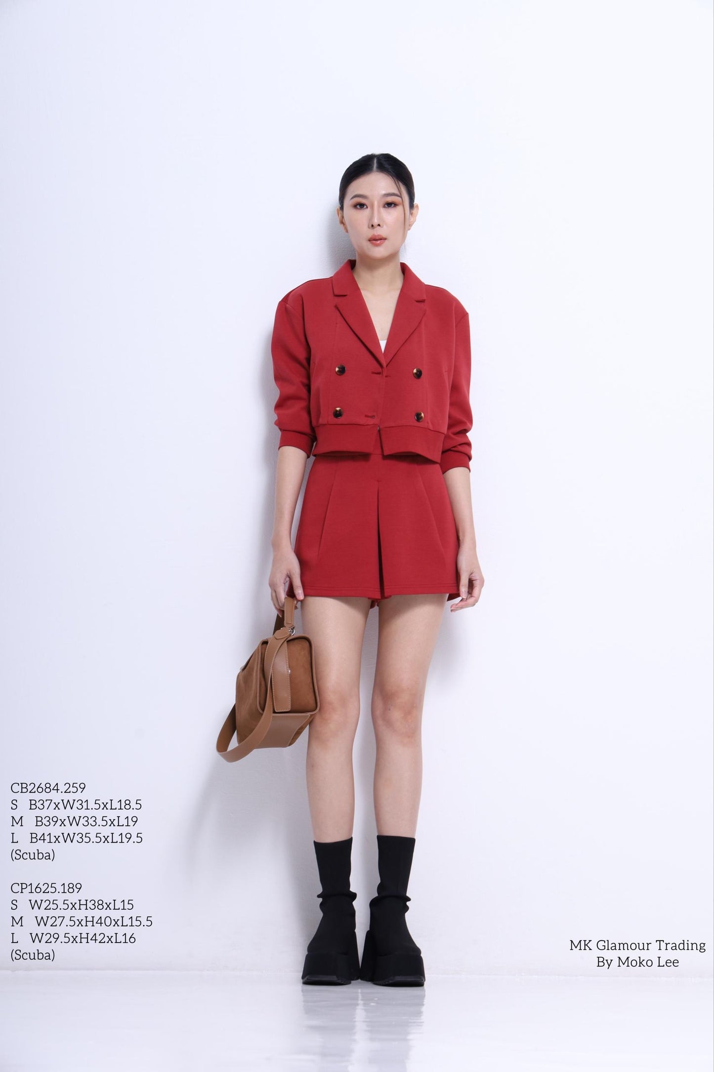 Carla Sporty Scuba Jacket