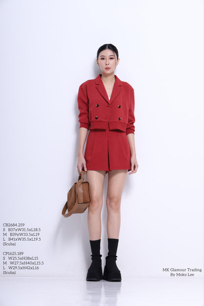 Carla Sporty Scuba Jacket