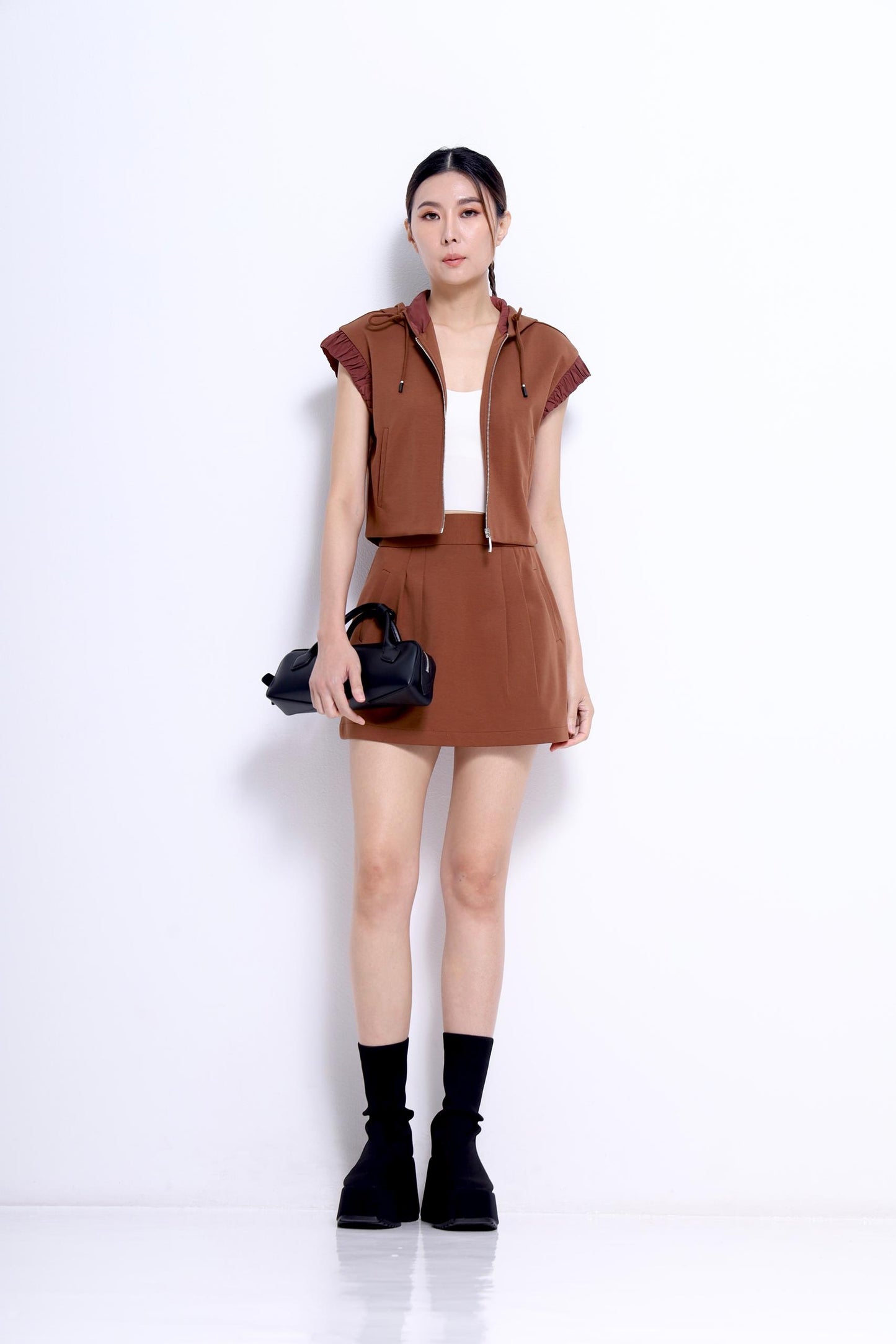 Carly Sporty Mini Skirt