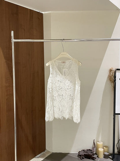 PREORDER - Yuka Lace Tank Top