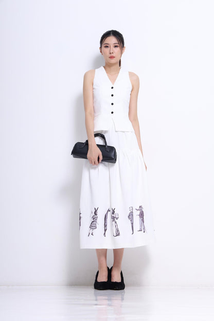 Alice V-Neck Tailored Vest