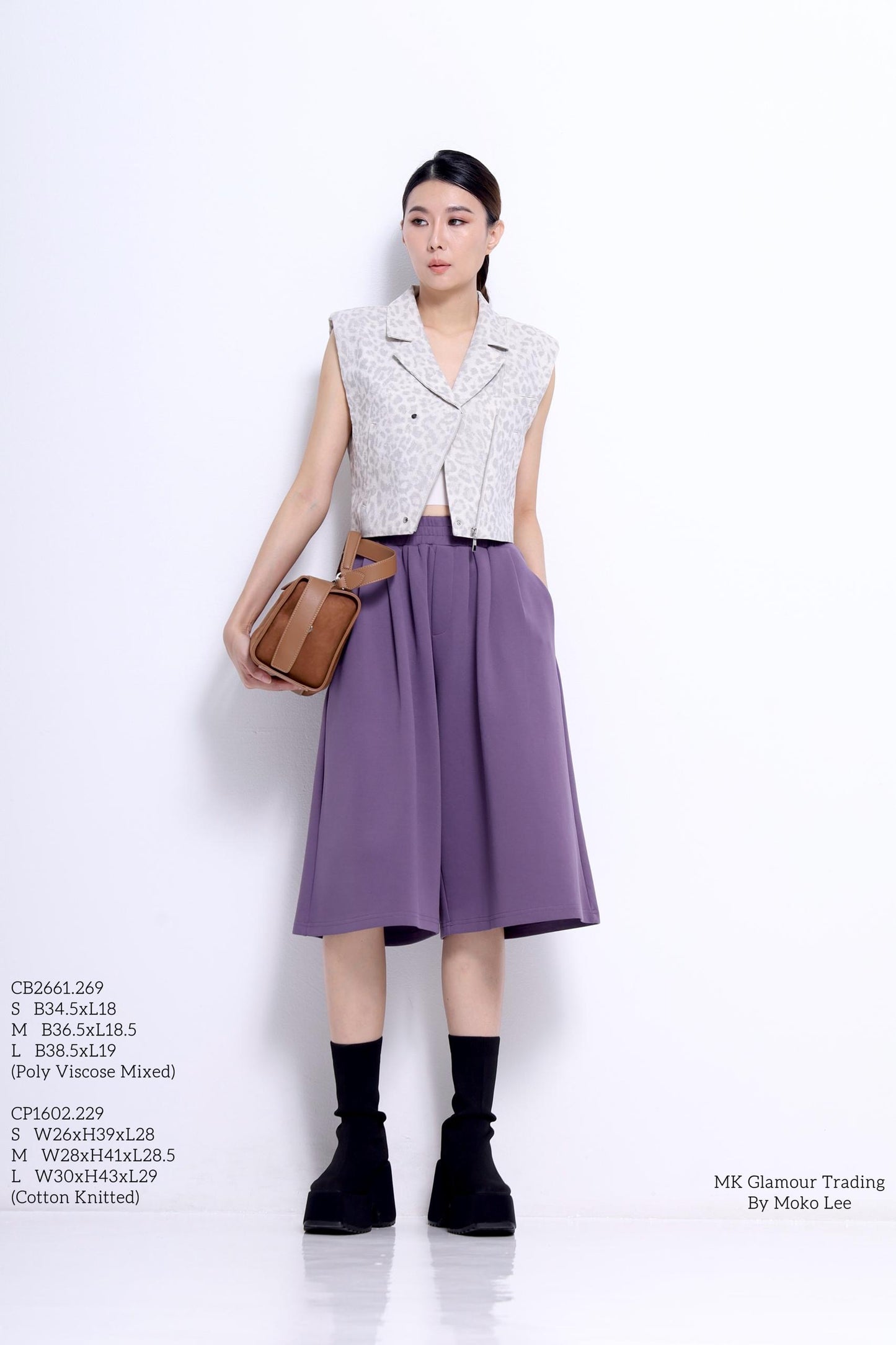 Jen Ultra Comfy 5 Quarter Culottes