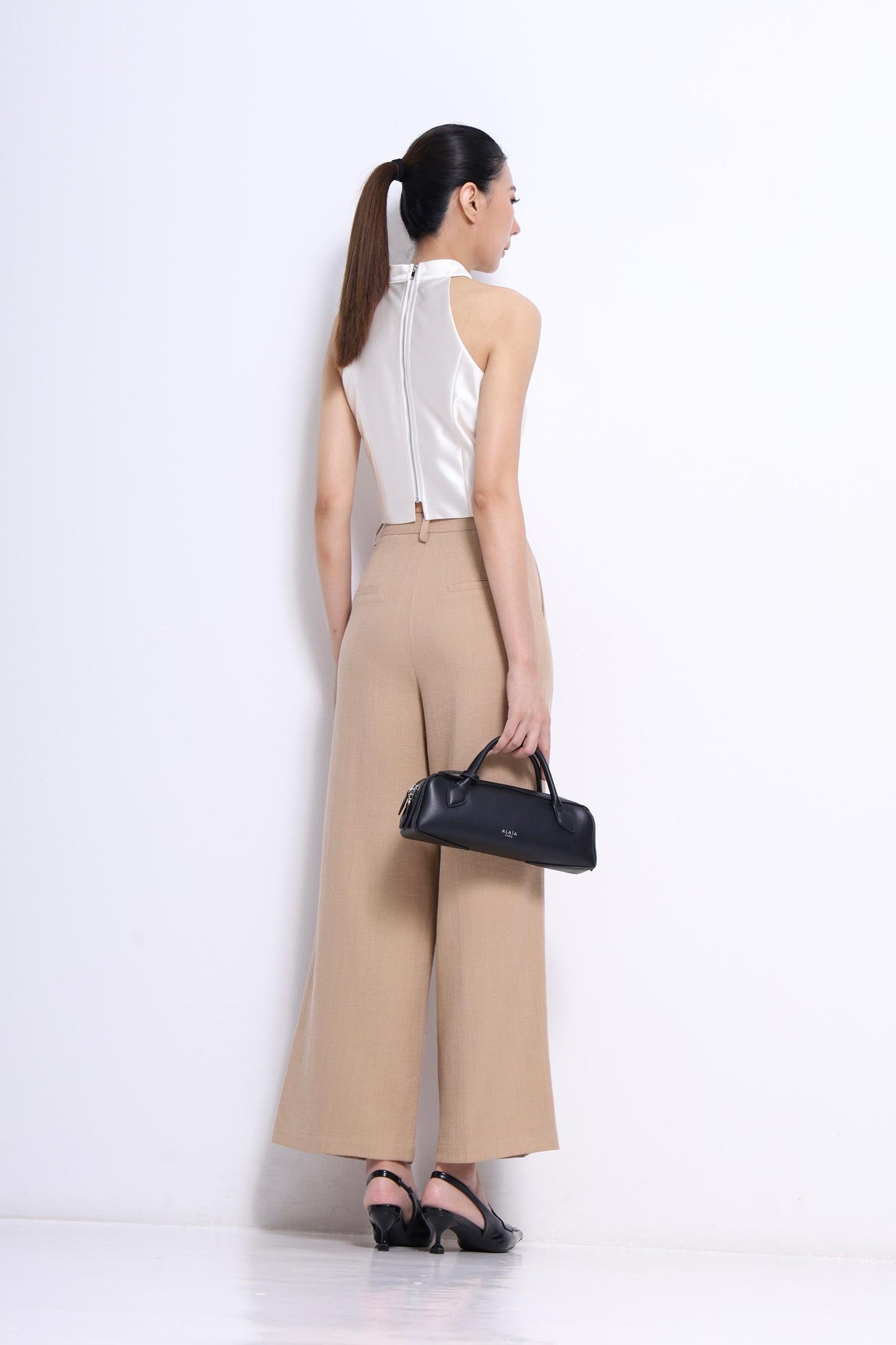 Veronica Linen Wide Legged Pants