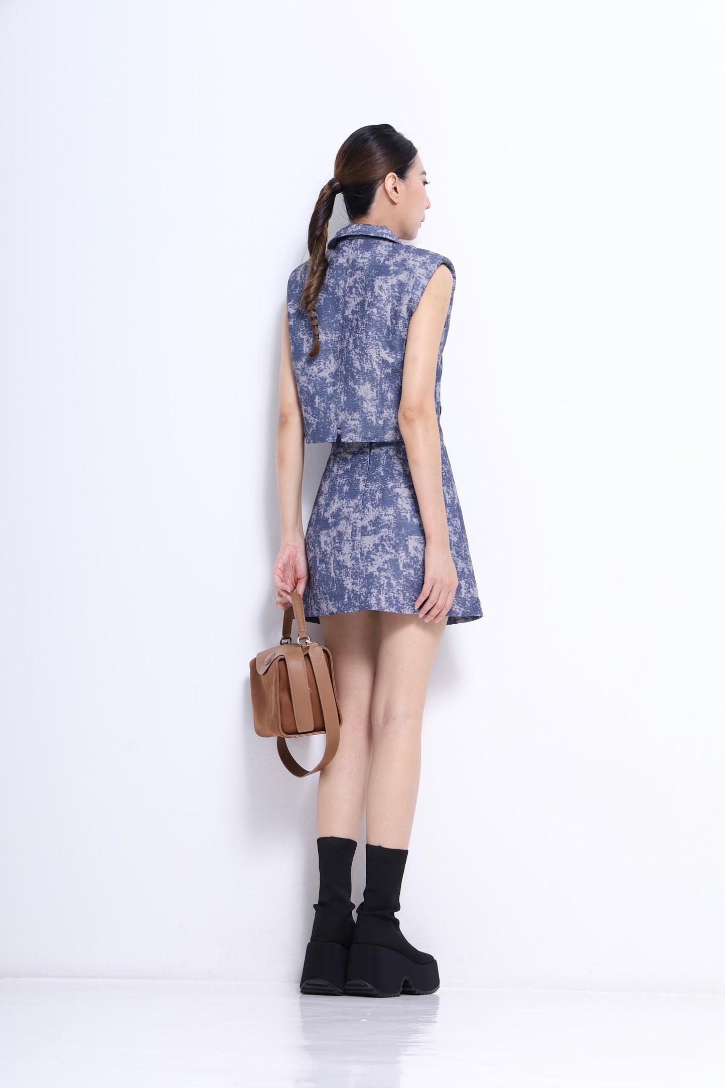 Rita Oversized Pocket Mini Skirt