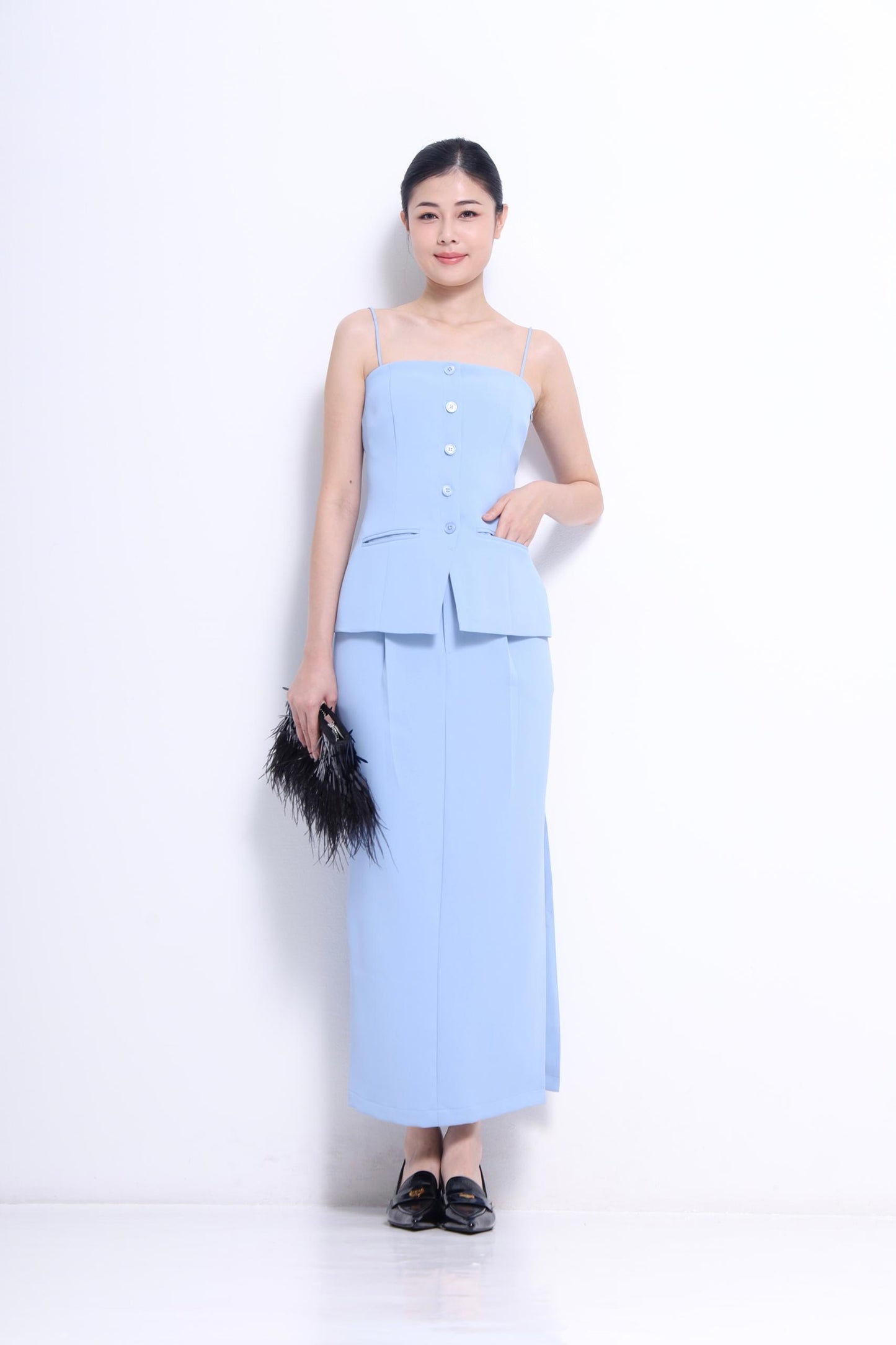 Bianca Column Maxi Skirt