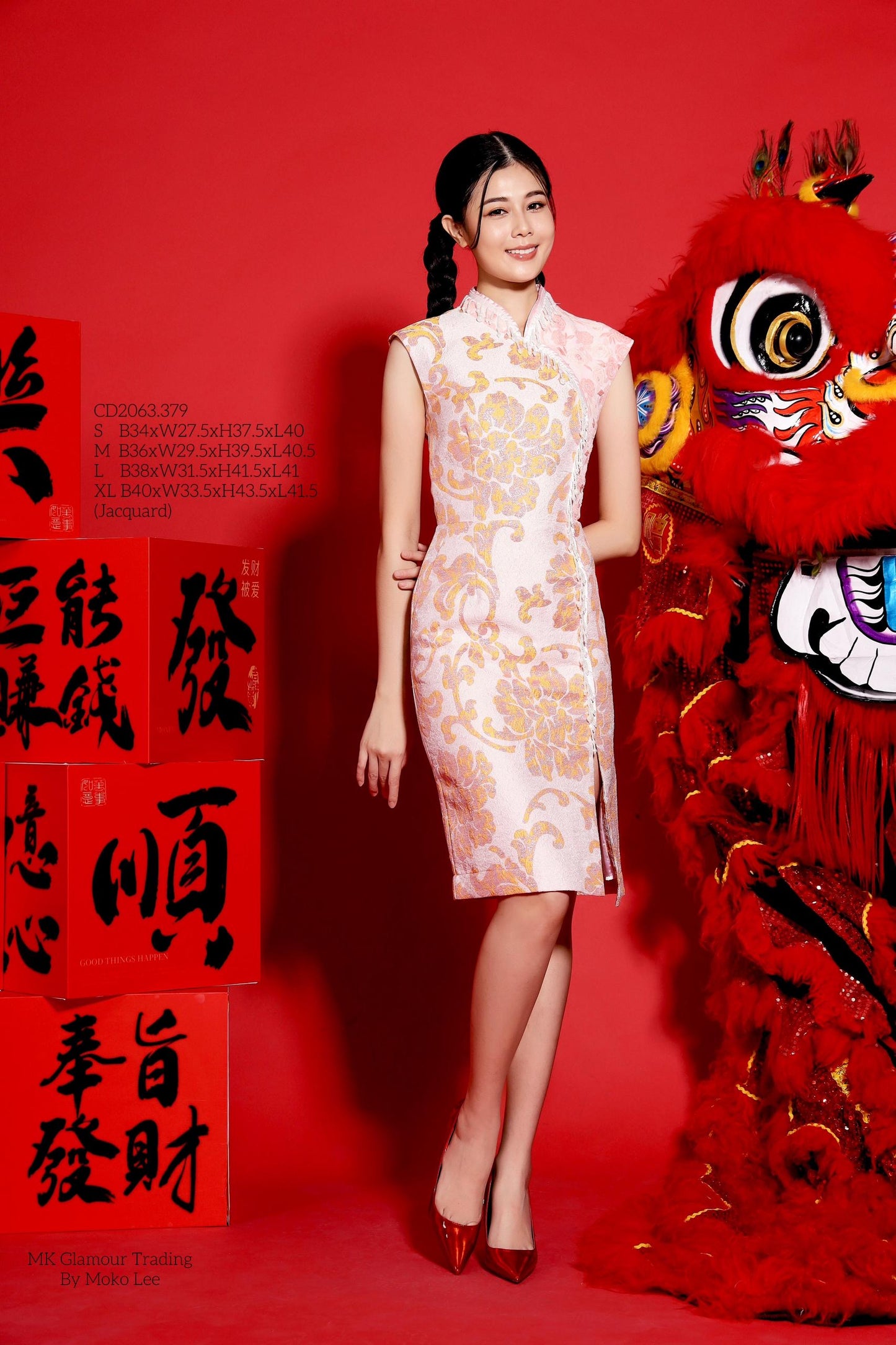 Zeng Orient Pearl Qipao Dress