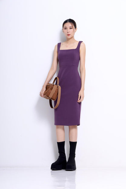 Nora Square Neck Bodycon Dress