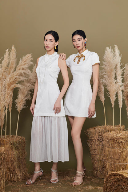 Ling Orient Mandarin Chiffon Qipao