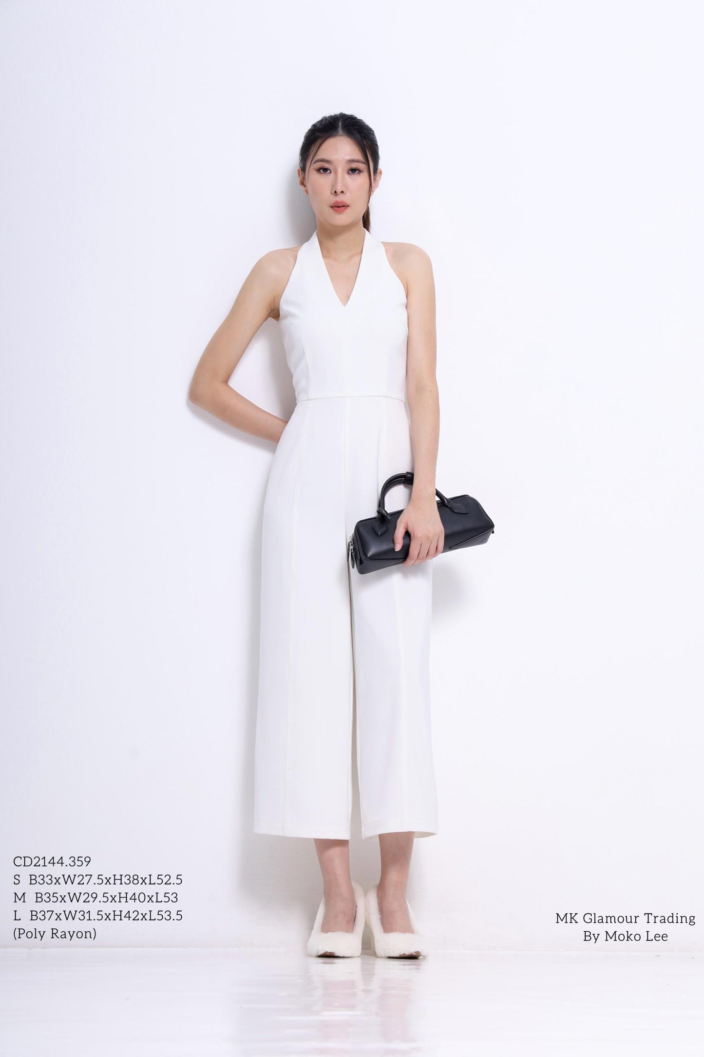 Vina V-Neck Jumpsuit
