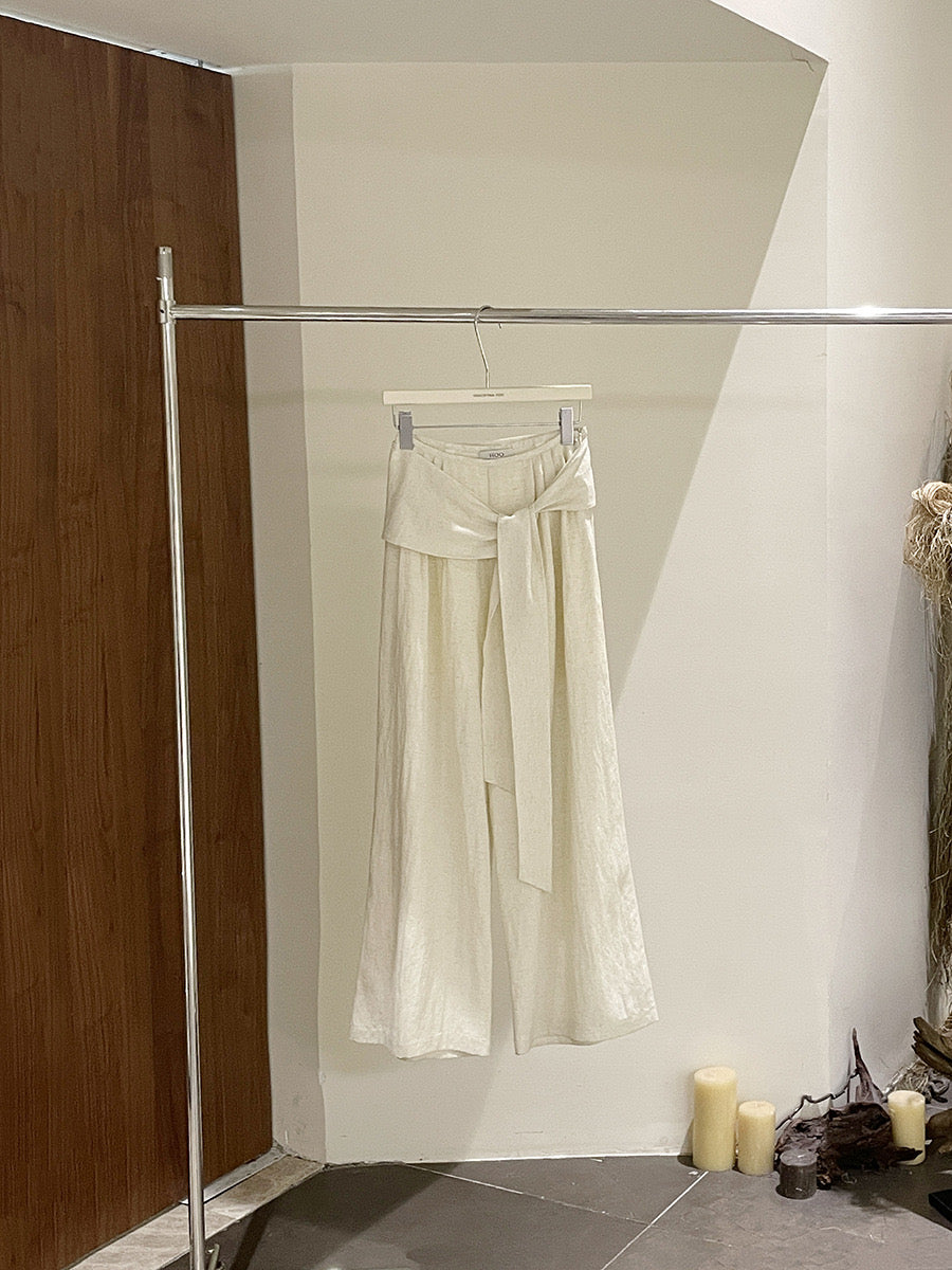 Vera Wide Leg Linen Pants