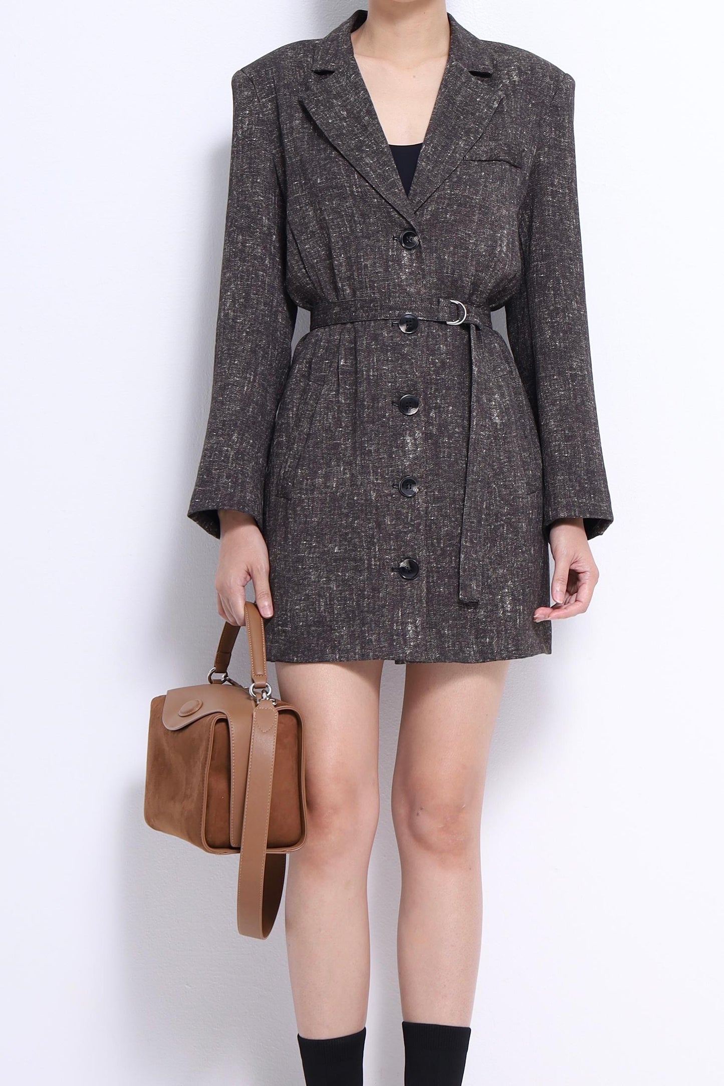 Helen Oversized Linen Jacket