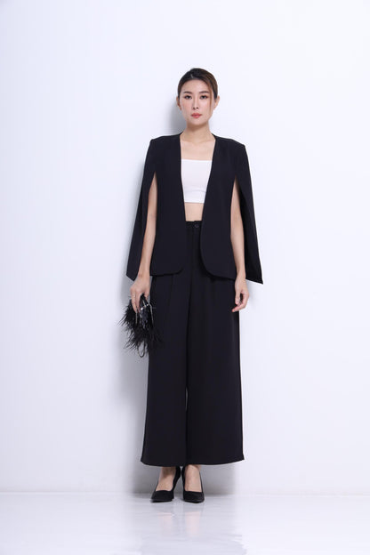 Jace Tailored Cape Blazer