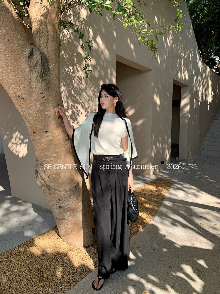 Hana Ramie Wide Legged Pants