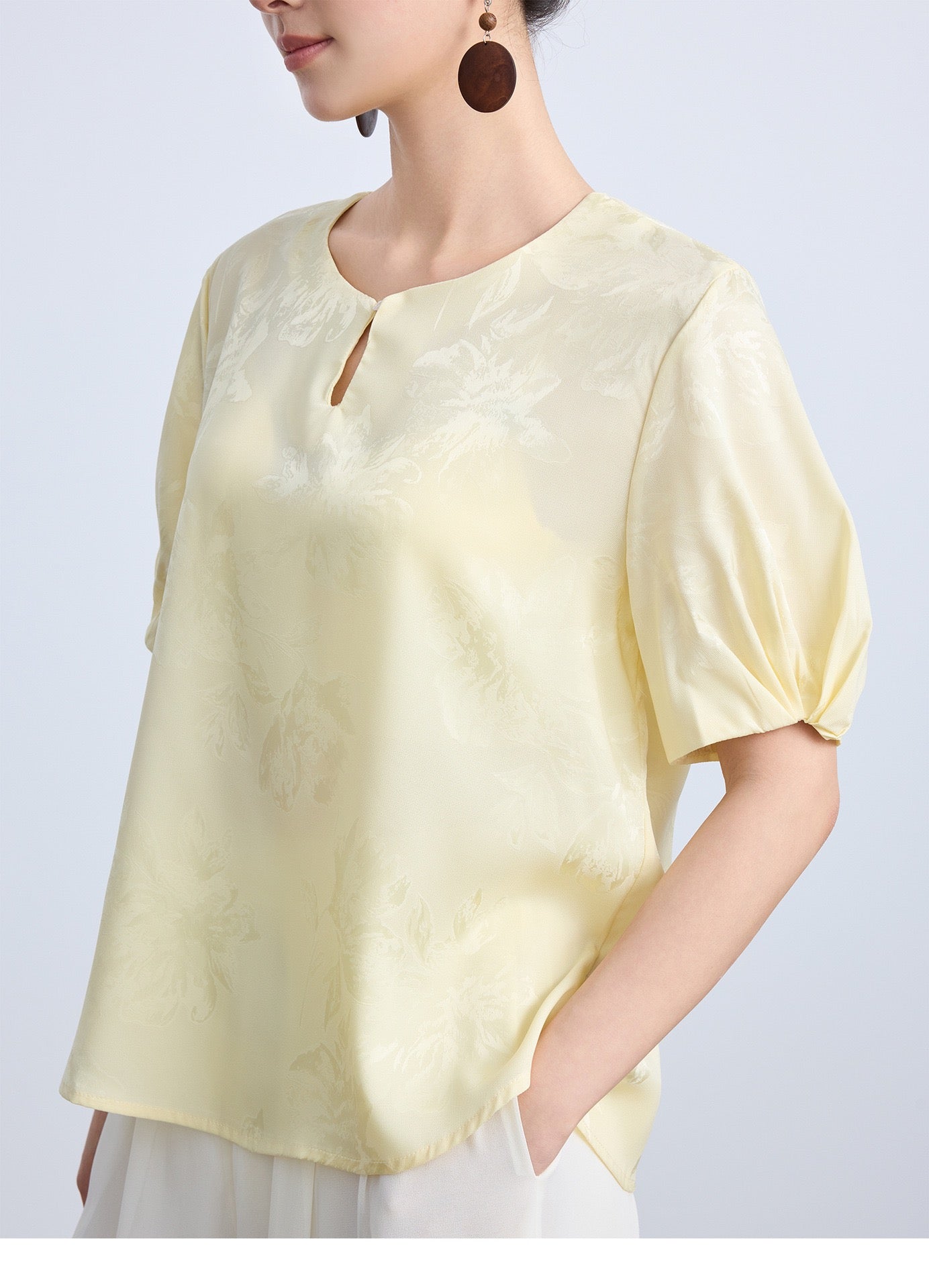 Qing Orient Jacquard Tee