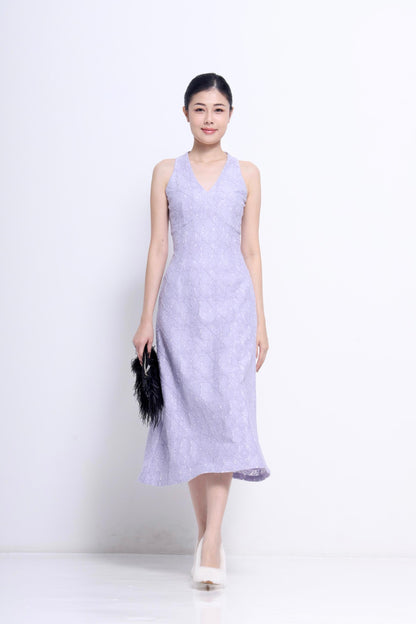 Rosalie V-neck Lace Dress
