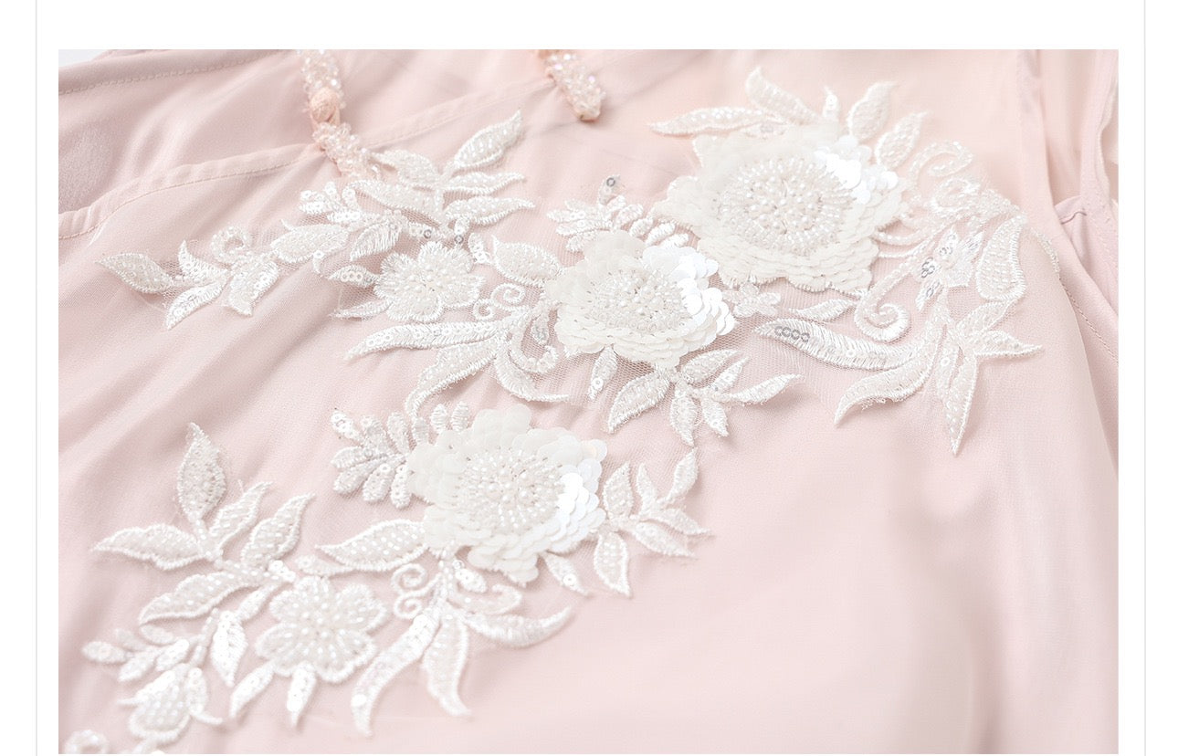 Liu Orient Embroidery Dress