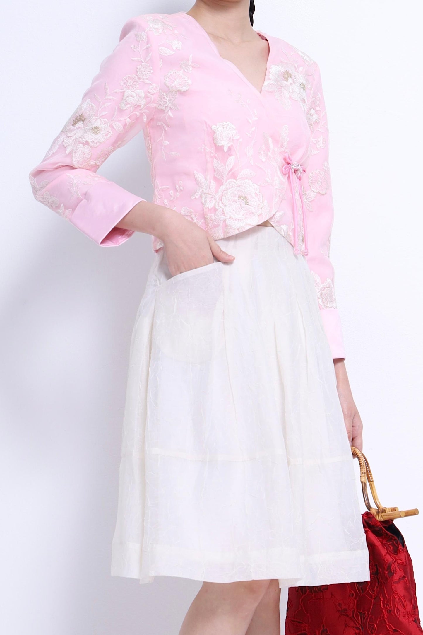 Liang Orient Embroidered Organza Jacket