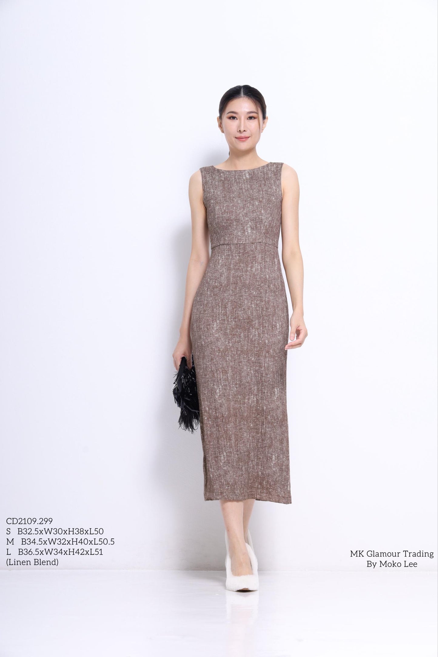 Helen Linen Maxi Dress