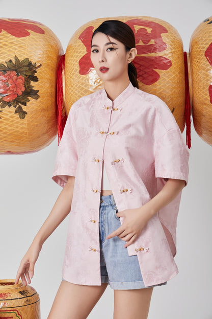 Zhao Orient Oversized Top