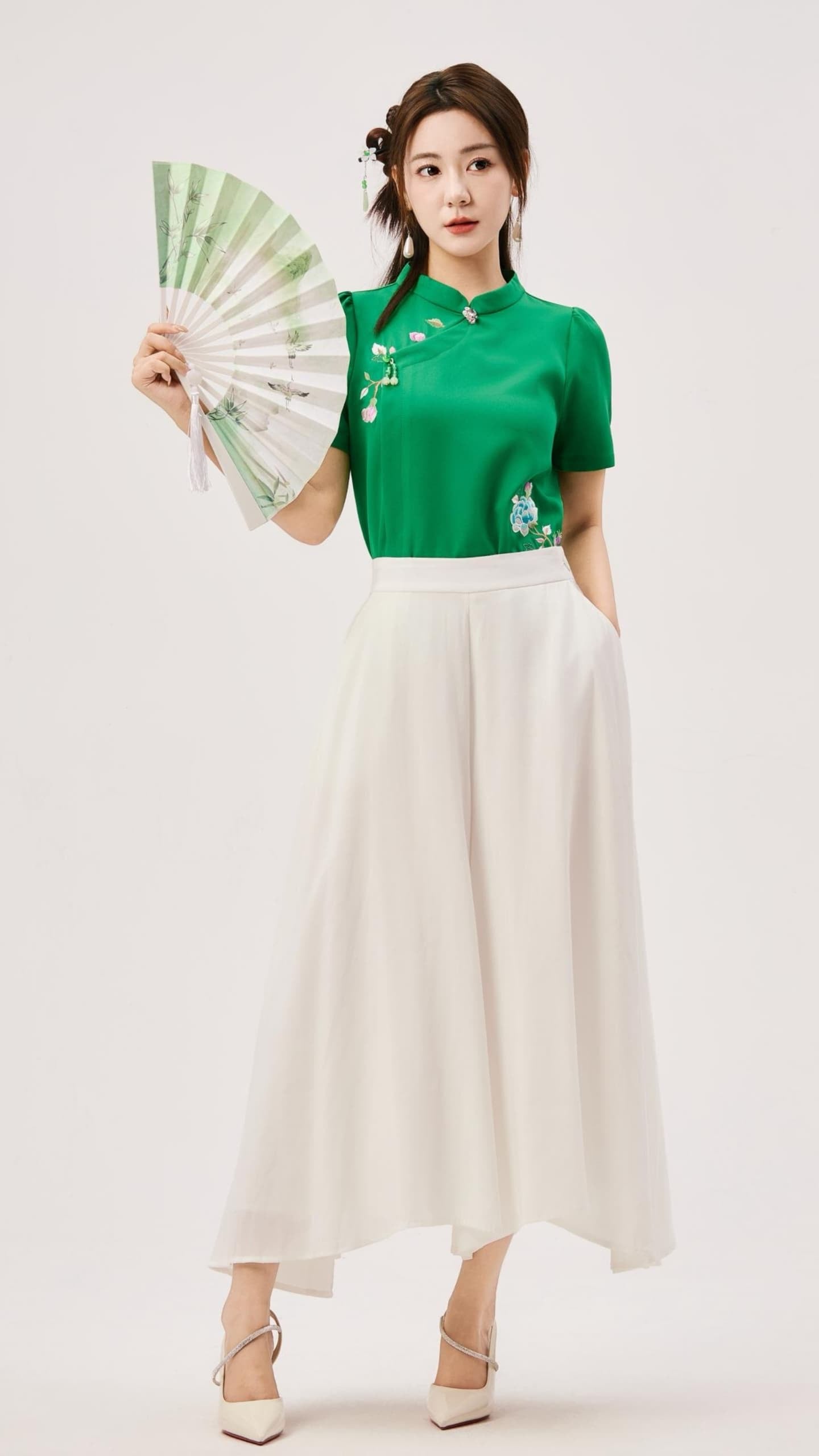 Ziri Tencel Wide Legged Culottes