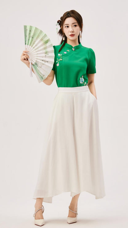 Ziri Tencel Wide Legged Culottes