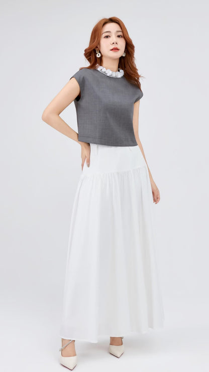Ziri Tencel Maxi Skirt