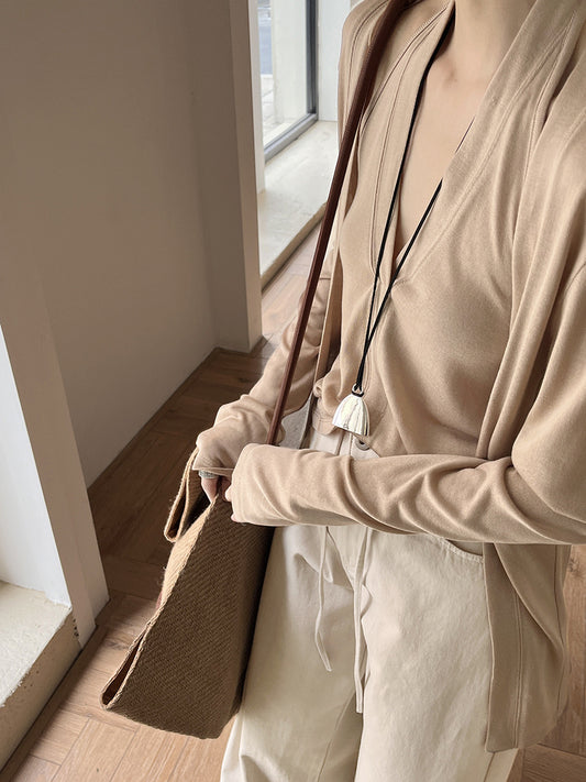 Bianca Duo Knit Tank + Cardigan Set