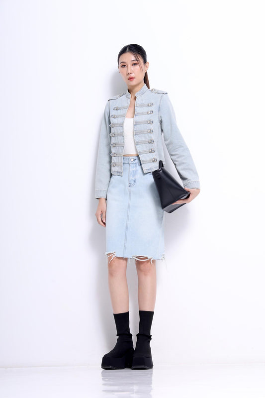 Maren Officer Denim Jacket