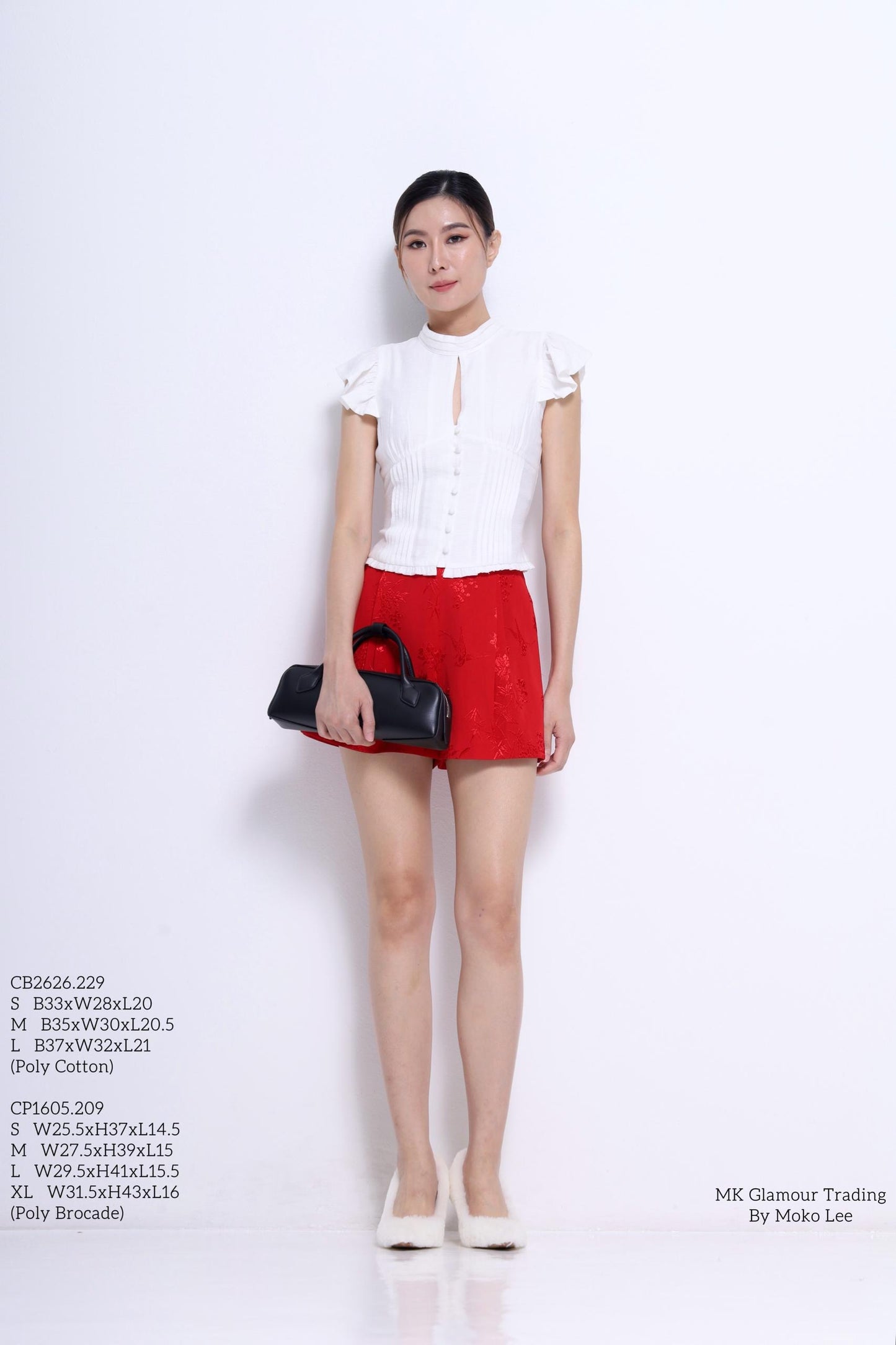 Venus Ruffle Chiffon Blouse
