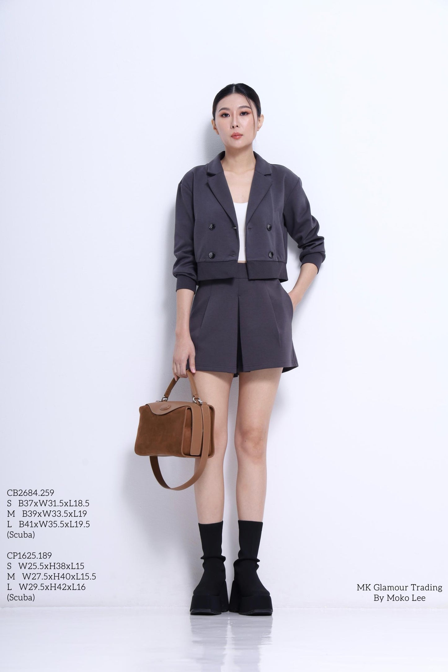 Carla Sporty Scuba Jacket